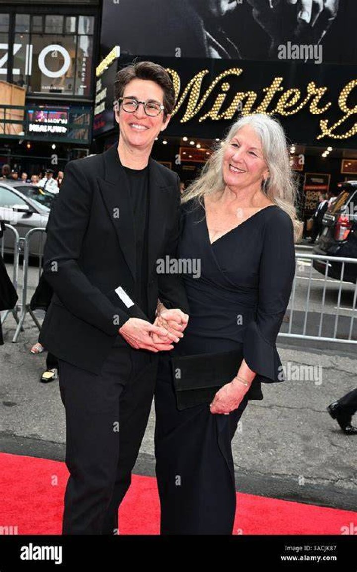 Rachel Maddow and Susan Mikula