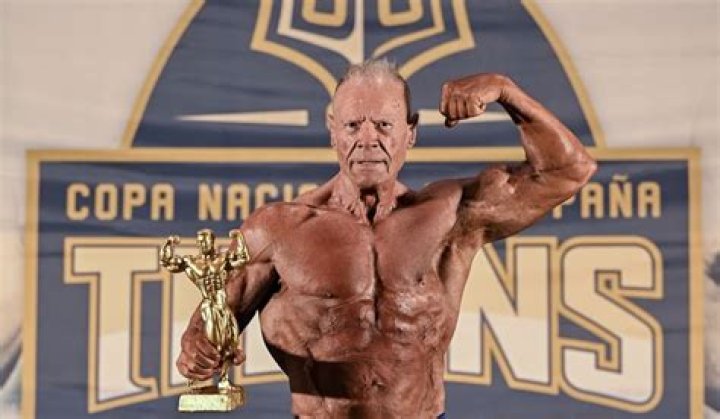 Rafael Vera Diaz says he still is young spirited at heart and filled with joy to be participating in bodybuilding at his age