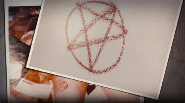 Ramirez showed the pentagon sign during his trial for mass murder
