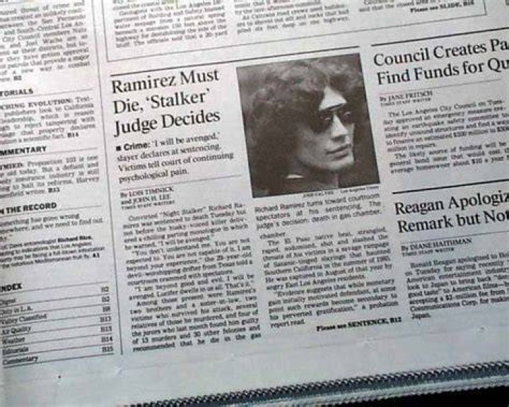 Ramirez was sentenced to death for his crimes