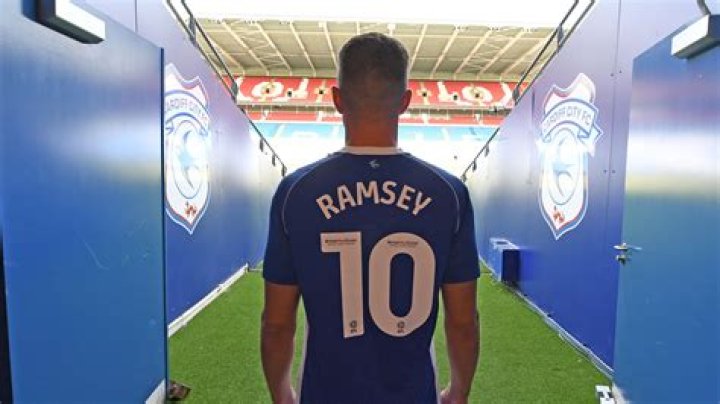Ramsey is back at his boyhood club after signing on a free transfer from Nice
