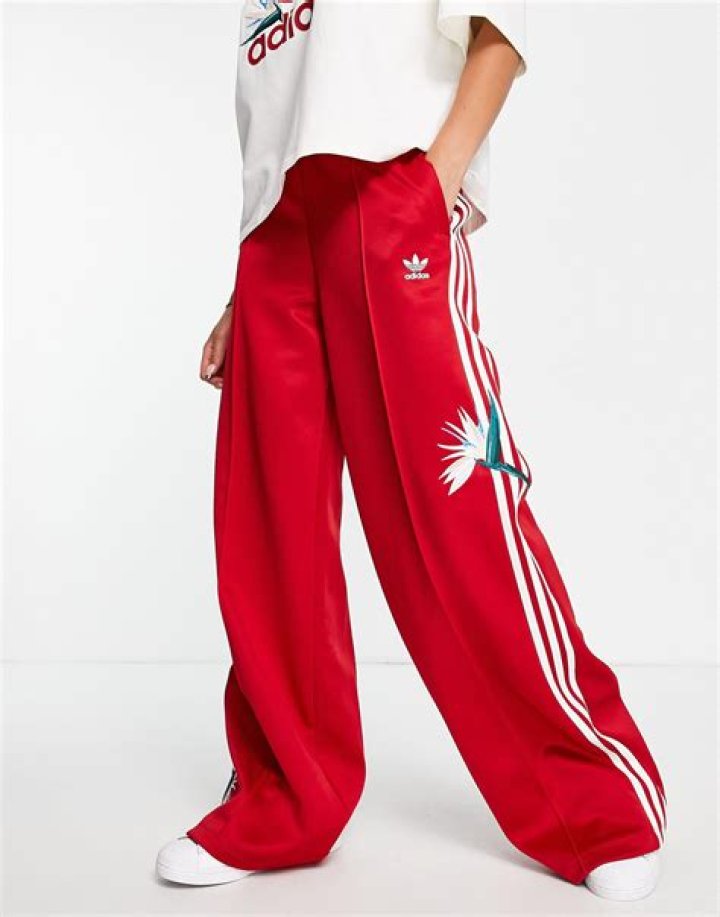 red track pants