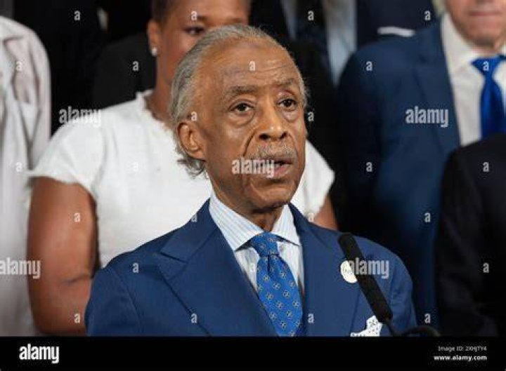 Rev. Al Sharpton, left, the founder and President of National Action Network and George Floyd's brother arrive at the Courthouse