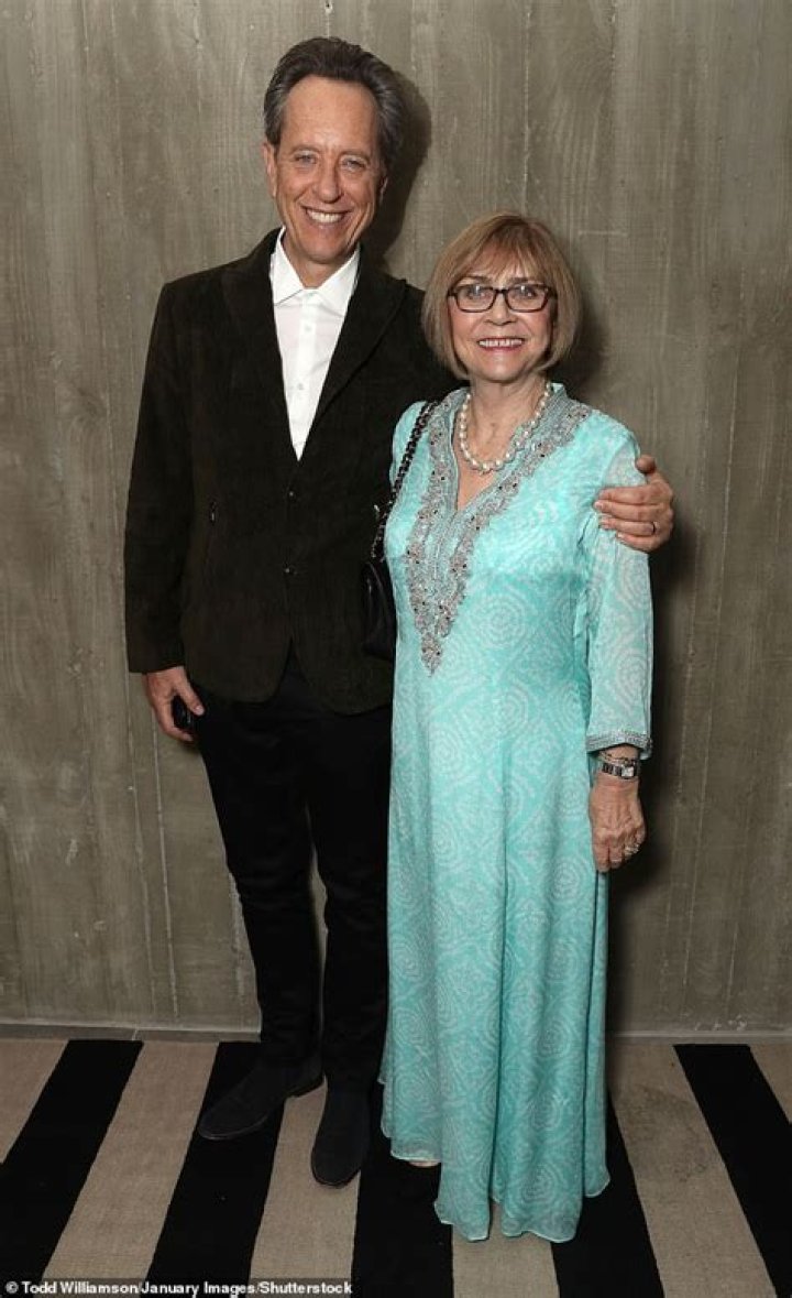 Richard E Grant paid a heartbreaking tribute to his late wife Joan today