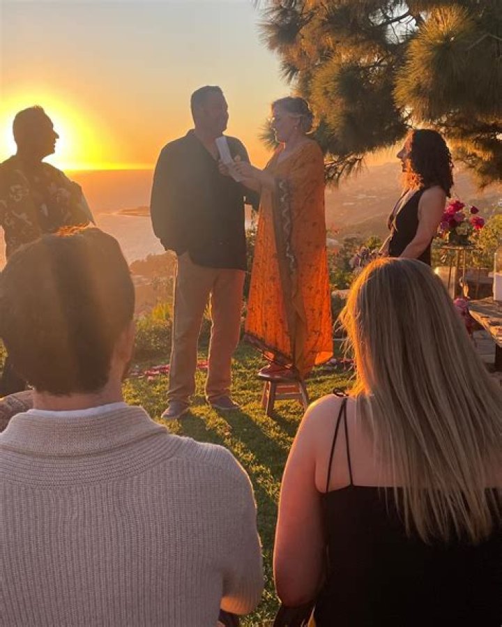 Ricki was seen exchanging her vows in one photo