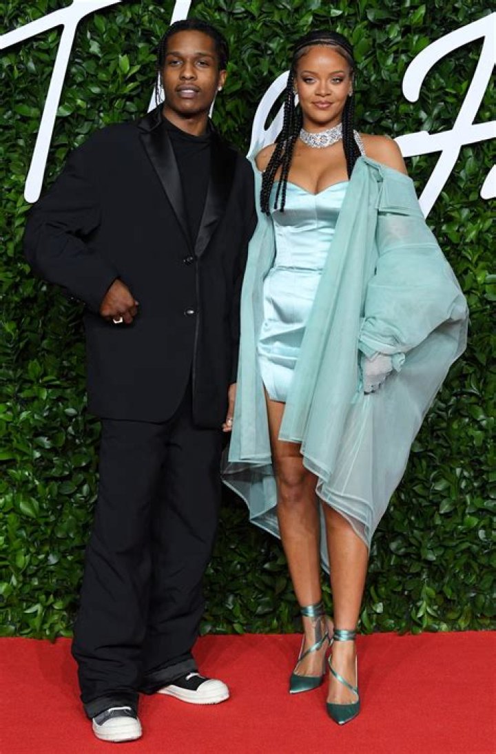 Rihanna and boyfriend ASAP Rocky arrived together at the 2021 Met Gala in New York City
