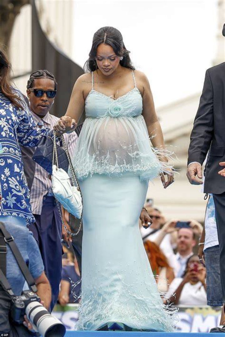 Rihanna is expecting her first child with rapper A$AP Rocky in Spring 2022