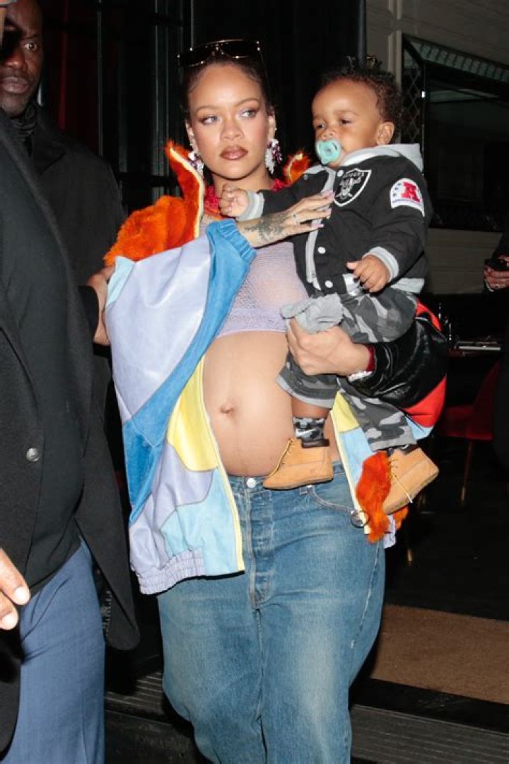 Rihanna was seen breastfeeding her son RZA in a Fenty ad amid reports she has secretly welcomed her second child