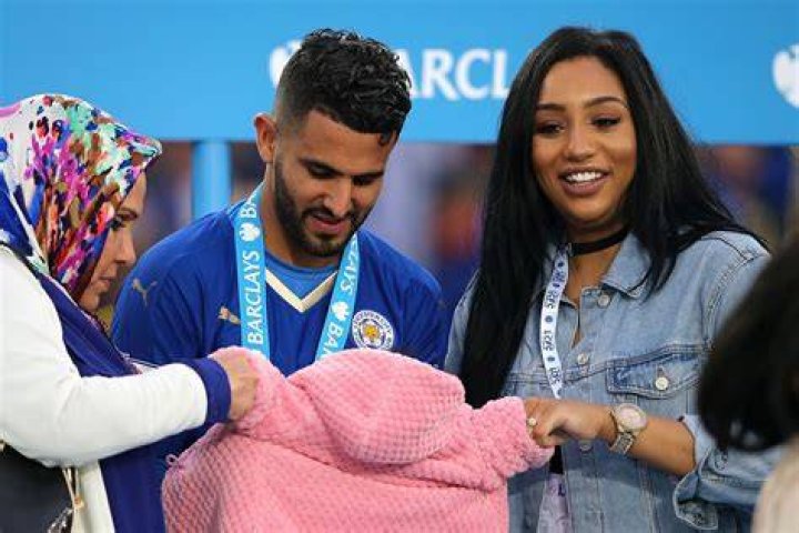 Rita and Riyad in happier times at the BT Sport Awards in 2017