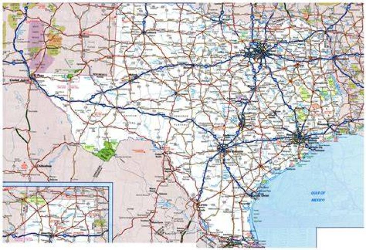 Roads and highways in Texas were frozen over during the record-breaking snowstorm