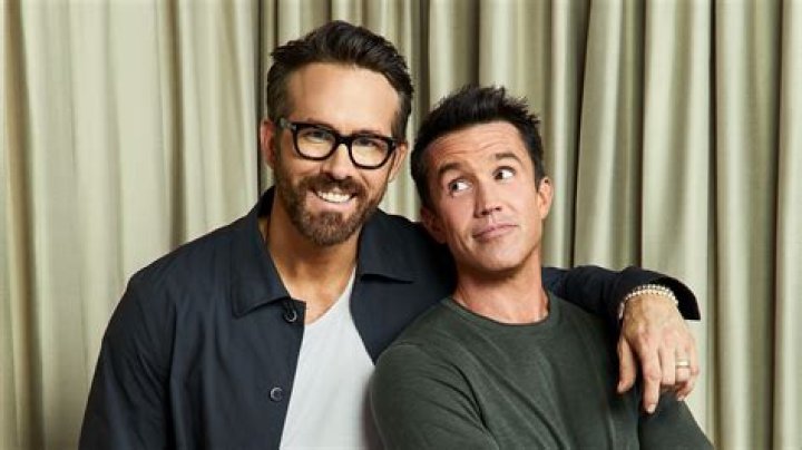 Rob McElhenney and Ryan Reynolds Embrace Wrexham Themed Wham Album Cover With Photoshopped Image 316