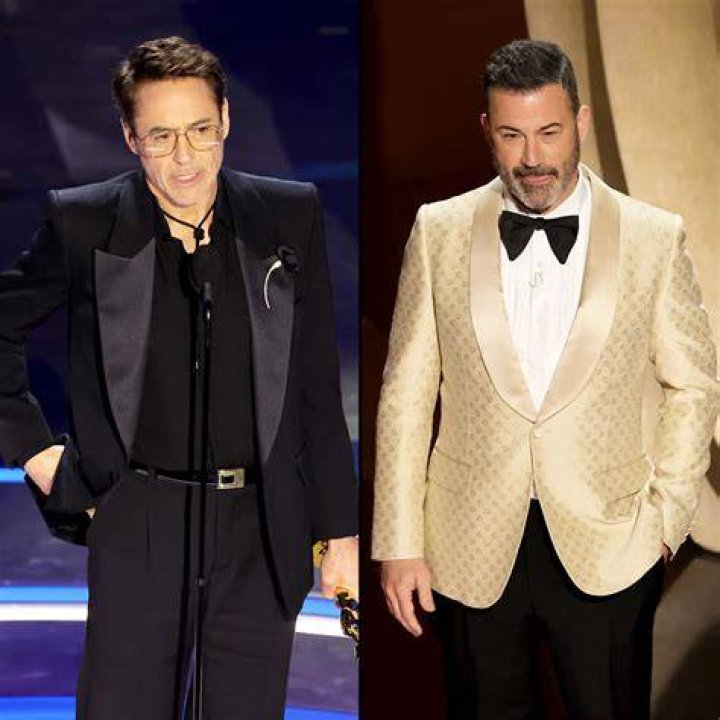 Robert Downey Jr Stays Unbothered by Jimmy Kimmels Oscar Joke About Past Drug Addiction