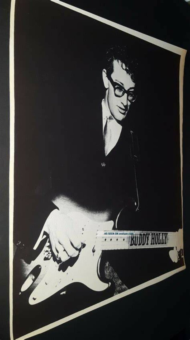 Rock-and-roll icon Buddy Holly was killed in a plane crash at age 22