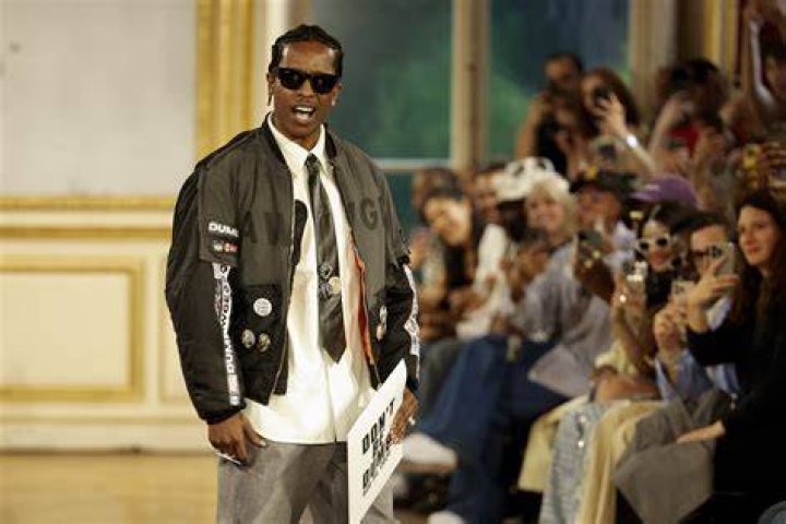 Rocky was greeted with placards that spelt "And new' and confetti
