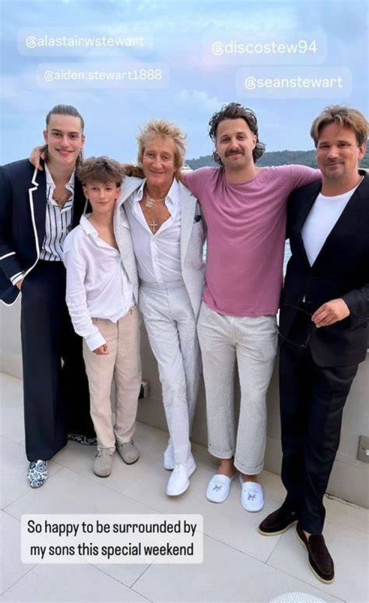 Rod has four sons and four daughters by five mothers