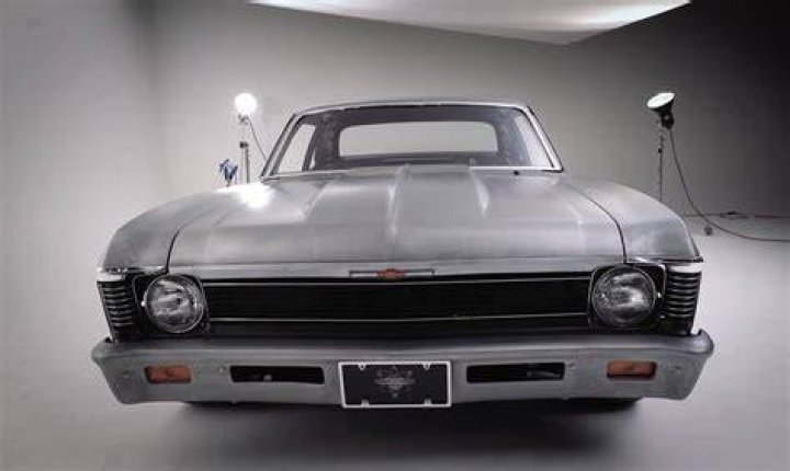 Rogan had his Chevrolet Nova completely redesigned with Camaro parts