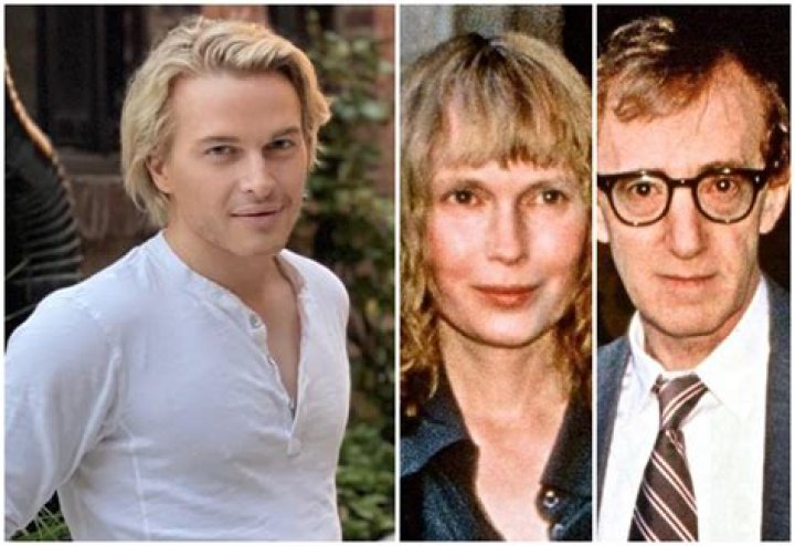 Ronan Farrow, Woody Allen, Mia Farrow and Dylan Farrow