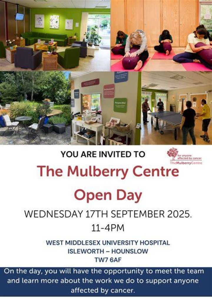 Rooms in the Mulberry Centre come with beds, a birthing ball and a bean bag