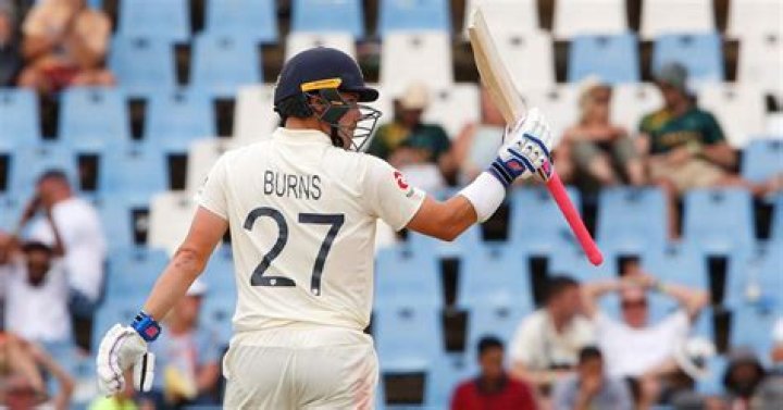 Rory Burns gave England a glimmer of hope in their biggest-ever run chase