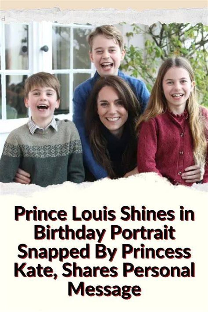 Royal Family Shares Birthday Message to Prince William