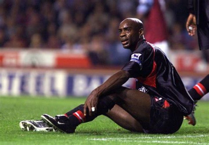 Rufus during his playing days with Charlton Athletic
