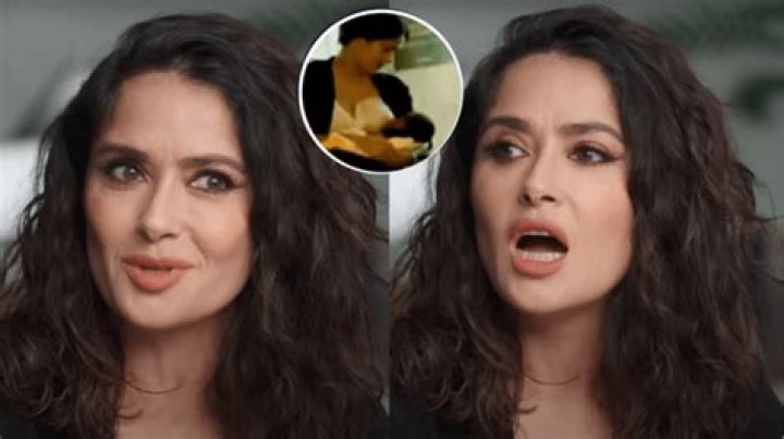 Salma is no stranger to posting herself in bikinis on social media