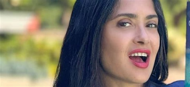 Salma is often seen sunbathing on mega-yachts with her beloved husband