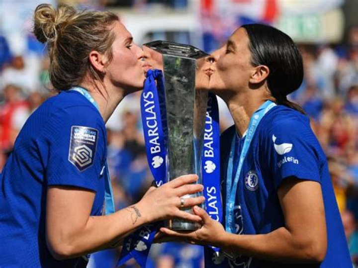 Sam Kerr and Millie Bright show off the sponsor-less kit
