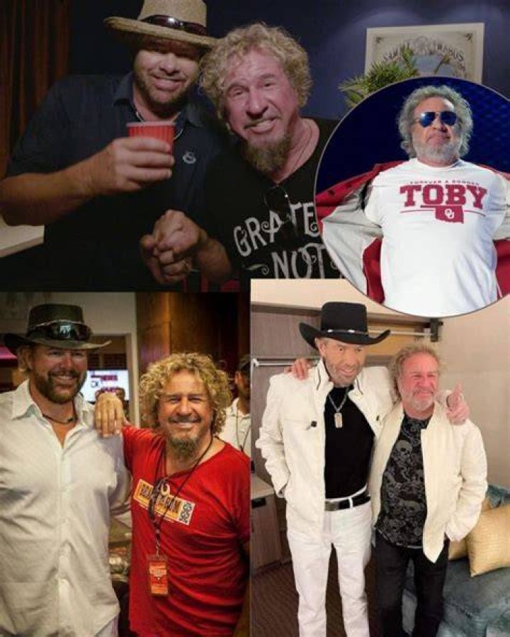 Sammy Hagar shared a photo with Eddie
