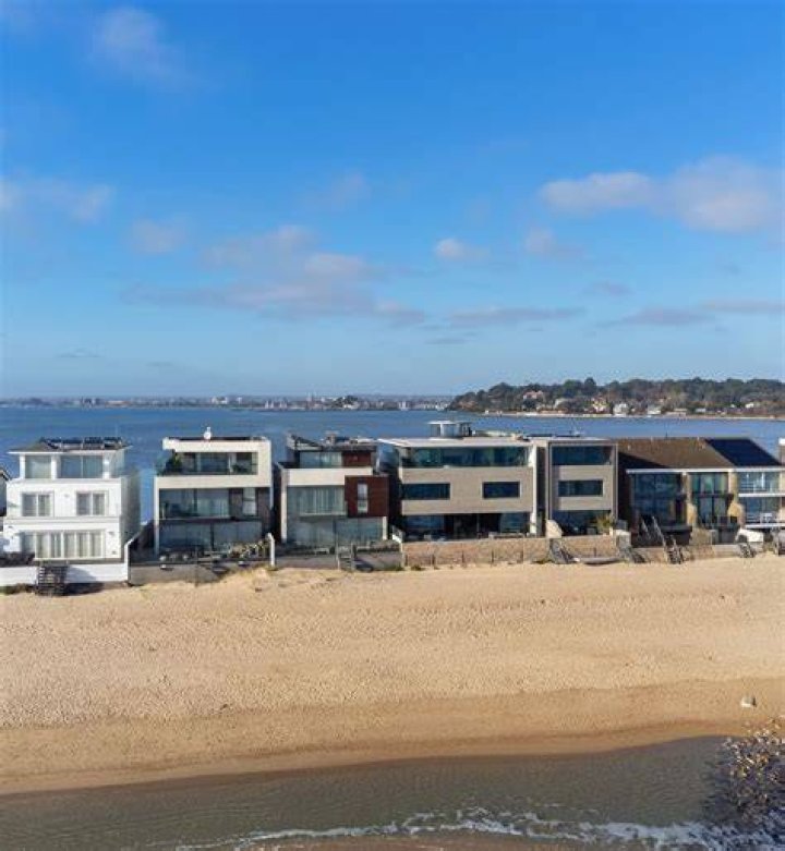 Sandbanks is home to a host of celebrities including Harry Redknapp and Graeme Souness