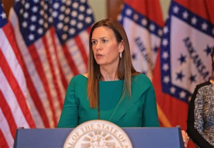 Sarah Huckabee Sanders is the 47th Governor of Arkansas, her father Mike was the 44th
