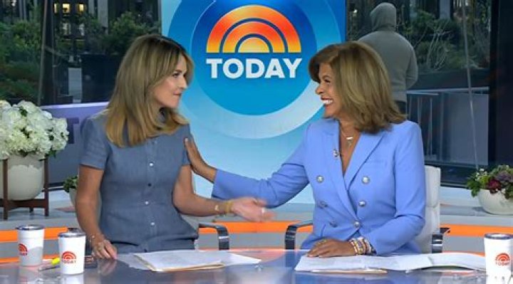 Savannah and Hoda Kotb had a 'split edition' of Today as they reported from London and New York on Friday