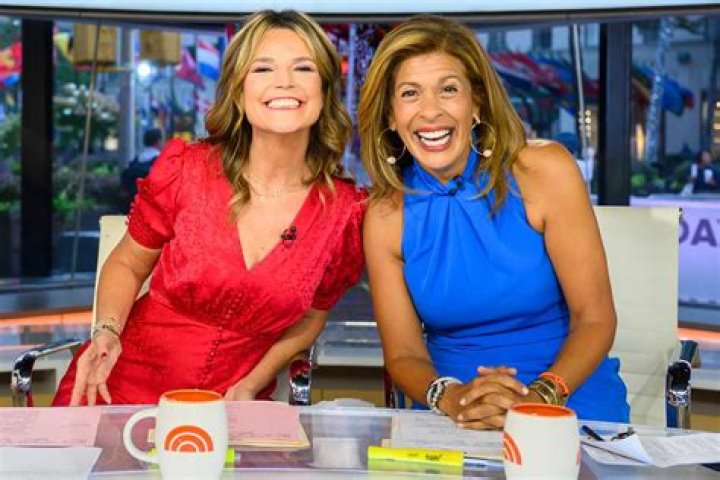 Savannah- here with Hoda Kotb- co-anchored the Today Show from London on Friday
