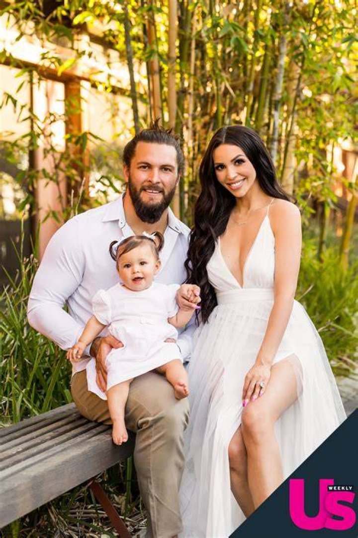 Scheana and her fiance Brock Davies welcomed Summer in late April