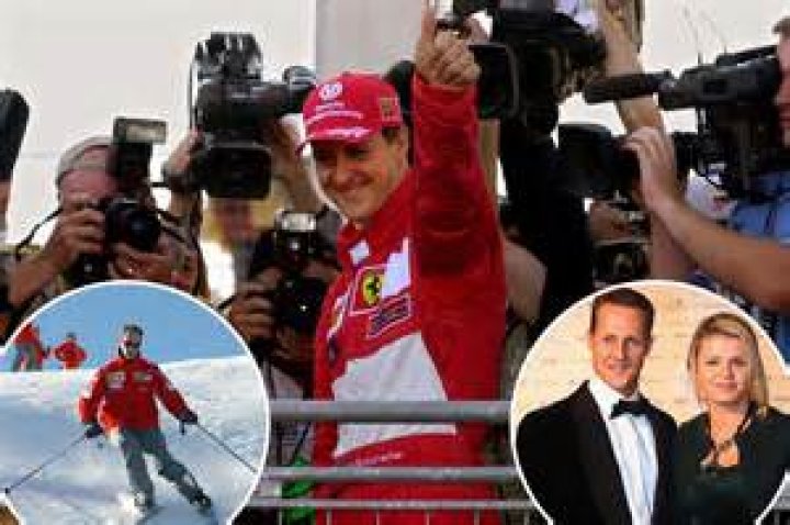 Schumacher suffered a horrific ski crash back in 2013