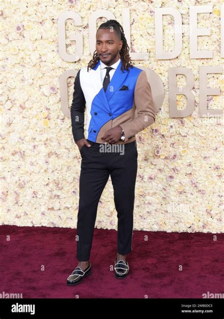Scott Evans attends the 81st Annual Golden Globe Awards at The Beverly Hilton on January 7, 2024, in Beverly Hills, California
