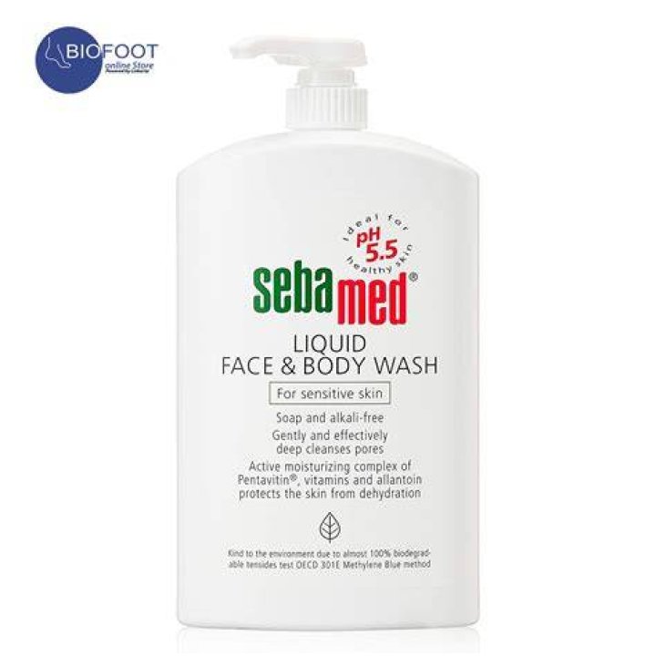 Sebamed Liquid Face & Body Wash for Sensitive Skin