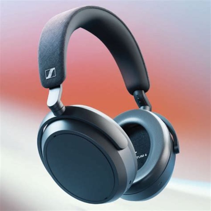 Sennheiser Professional Audio Momentum 4 Wireless Headphones - Bluetooth Headset for Crystal-Clear Calls with Adaptive Noise Cancellation, 60h Battery Life, Lightweight Folding Design - Black/Copper