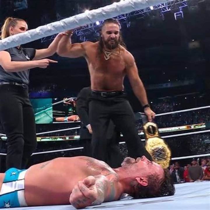 Seth Rollins cashed in his Money in the Bank contract at WrestleMania 31 in the main event between Roman Reigns and Brock Lesnar