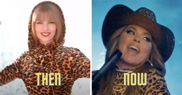 Shania Twain recreated the iconic leopard-print outfit she wore in her 1998 music video, That Don't Impress Me Much