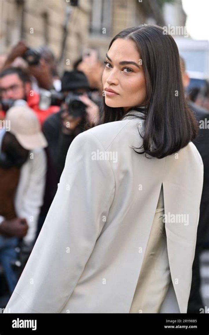 Shanina Shaik in Paris, France on September 29, 2023
