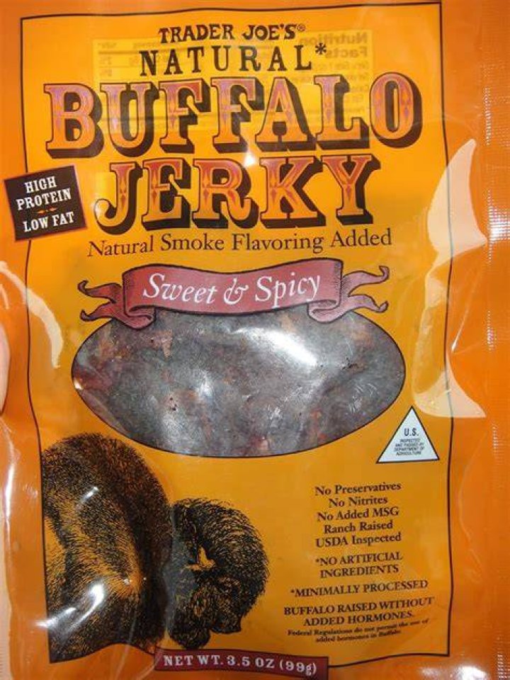 She also recommended jerky as a snack