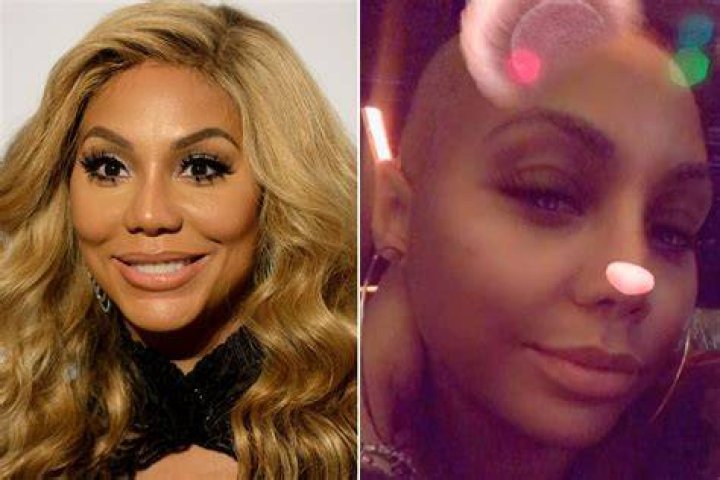 She appeared without a weave, fillers and fake nails