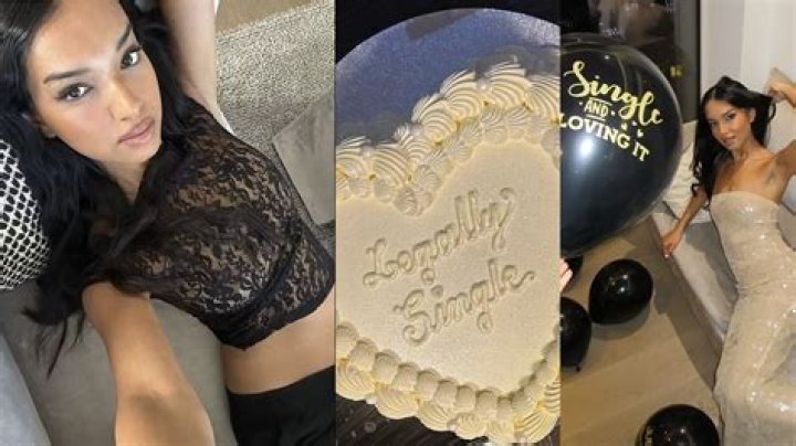 She celebrated her legally single status with boyfriend Pete Davidson