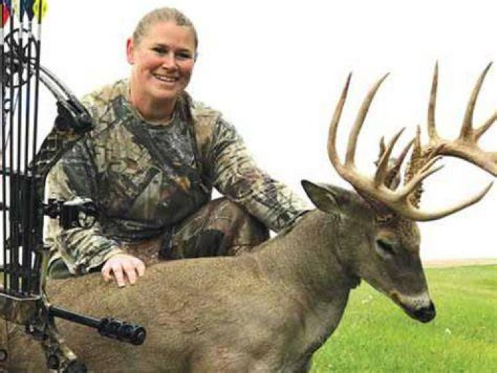 She claims she hunts as often as she can