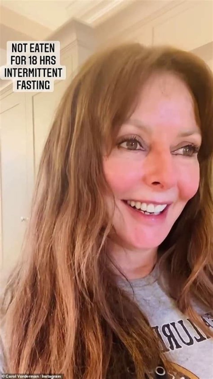 She credited intermittent fasting for helping her to lose 40 pounds, by only eating in an eight-hour window