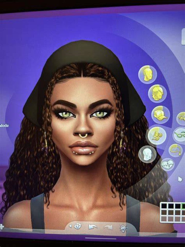 She even made the Sims versions of the characters fight with each other 