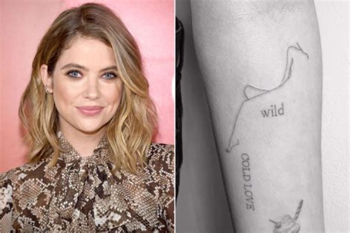  She got another new tattoo yesterday on her arm