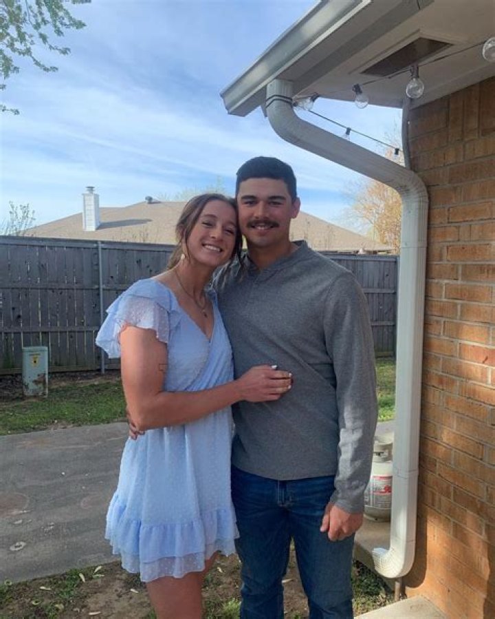 She has been dating Frahm for just over a year