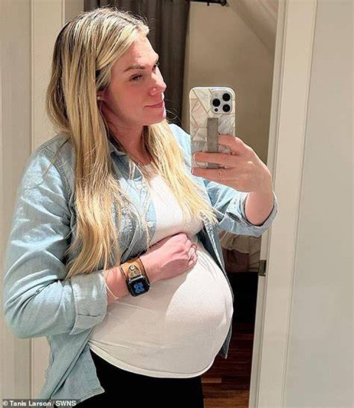  She is expecting her fourth child